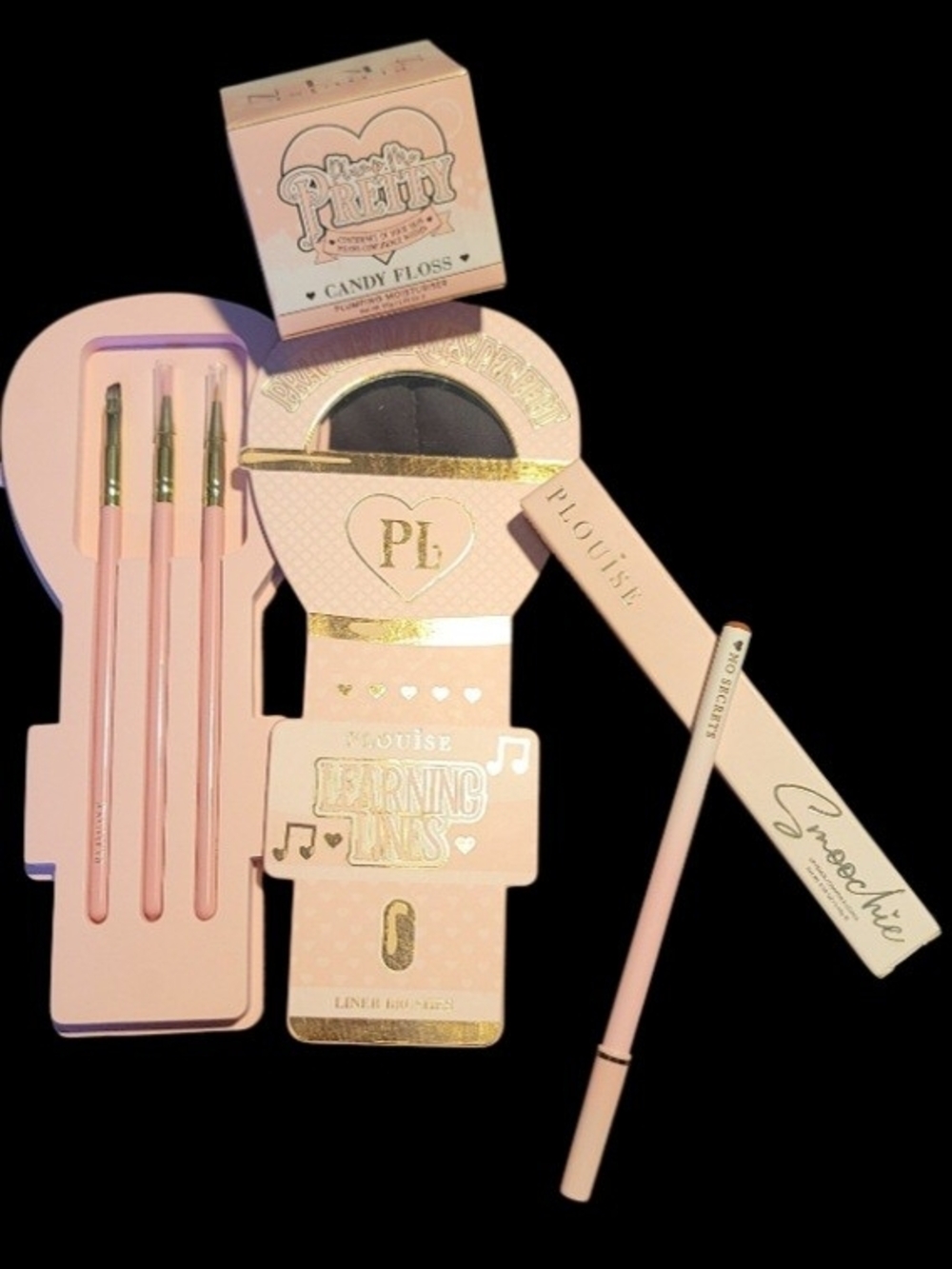 P. Louise Bundle! Candy Floss Makeup Brush & Liner Set